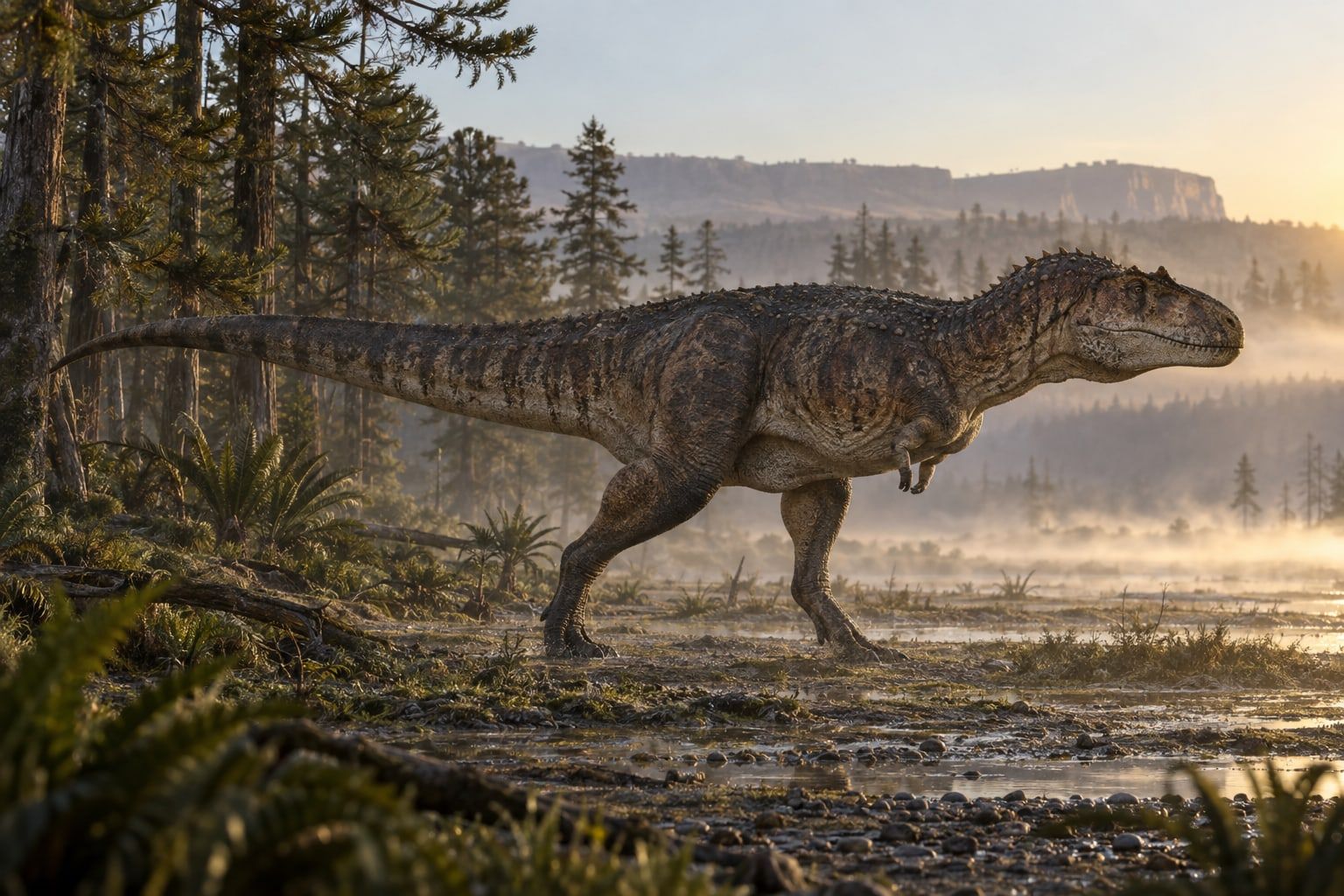 A life reconstruction of Meraxes in its habitat