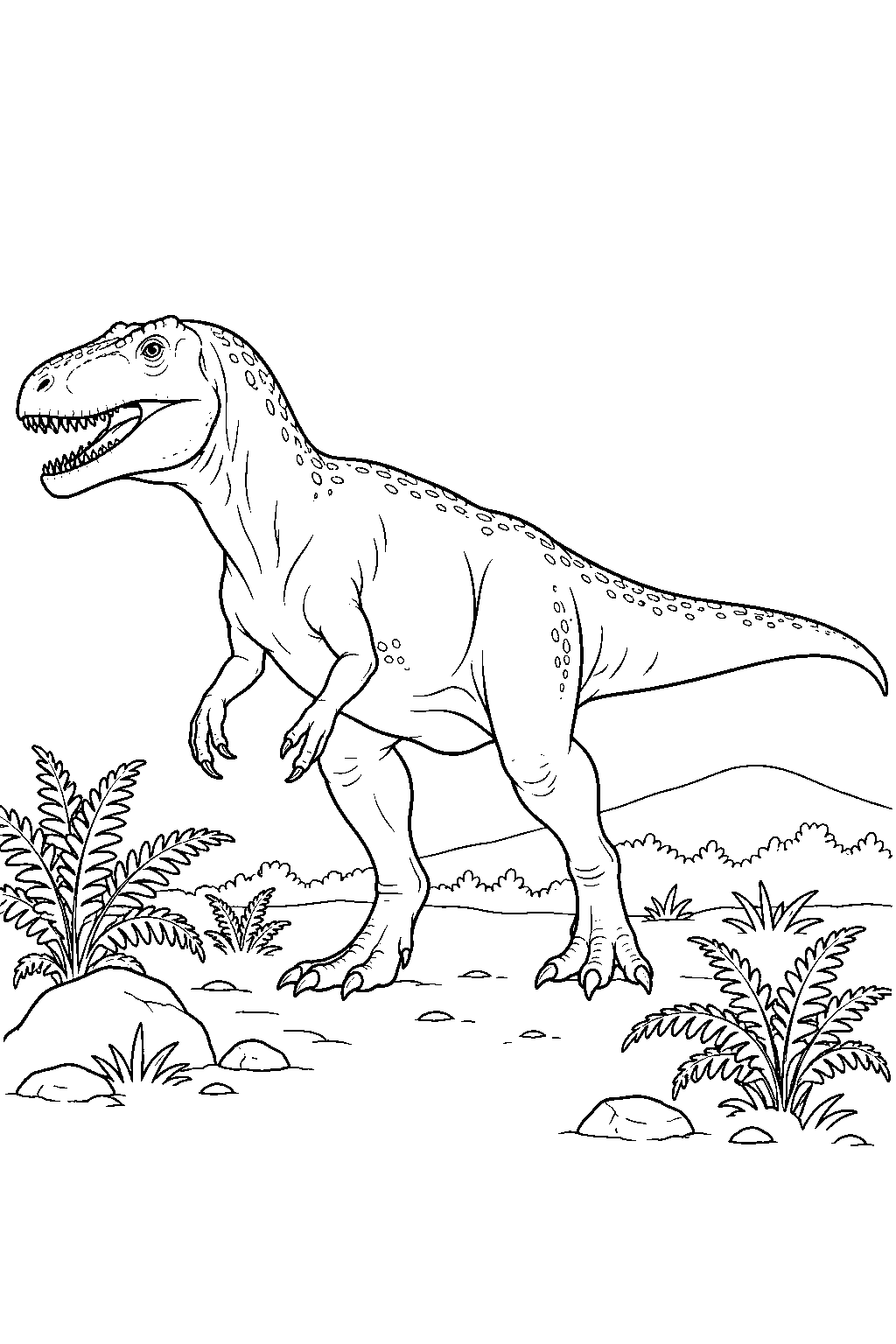 Megalosaurus coloring page